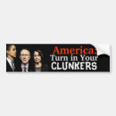 Search for clunker bumper stickers Conservative