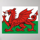 Search for welsh posters Red