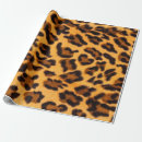 Search for faux fur wrapping paper Leopard