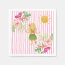 Search for luau napkins Hula girl