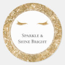 Search for eyelashes stickers Gold
