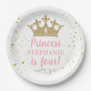 Search for princess plates Gold