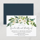 Search for botanical greenery gender reveal invitations Floral