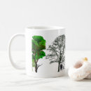 Search for tree silhouette coffee mugs Nature