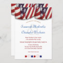 Search for bunting wedding invitations Patriotic