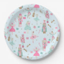 Search for nutcracker plates Pink christmas