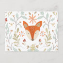 Search for woodland foxes postcards Nature