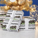 Search for for farmers wrapping paper Tractor