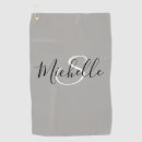 Search for monogrammed golf towels Modern