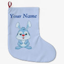 Search for rabbit with a christmas stockings For kids