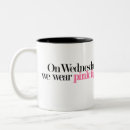 Search for we wear pink mugs Funny