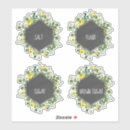 Search for black white floral stickers Botanical