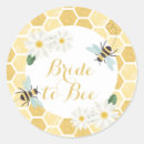 Search for yellow honeycomb stickers Bride to bee