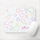 Search for happiness is mousepads Cute