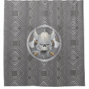Search for viking shower curtains Skull