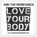 Search for love your body stickers Eating disorder