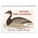 Search for bird calendars Antique