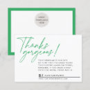 Search for green cards Calligraphy