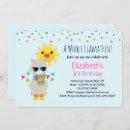 Search for sun birthday invitations Whimsical