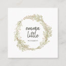 Search for wreath business cards Design