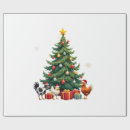 Search for christmas farm wrapping paper Animal