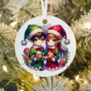 Search for elves christmas tree decorations Cute