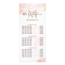Search for girly rack cards Salon