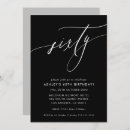 Search for elegant 60th birthday invitations Simple