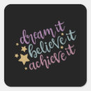 Search for believe in your dreams stickers Inspirational