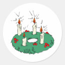 Search for advent wreath stickers Xmas