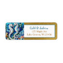 Search for mosaic return address labels Stained glass