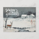 Search for winter deer postcards Landscape