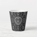 Search for black lace mugs Black and white