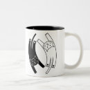 Search for yin yang cat mugs Black and white