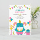 Search for cartoon monster invitations Party