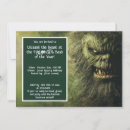 Search for funny seasonal invitations Green