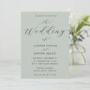 Search for sea green wedding invitations Minimalist