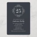 Search for corporate anniversary invitations 25th