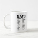 Search for phonetic coffee mugs Nato phonetic alphabet