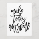 Search for awesomeness postcards Inspirational