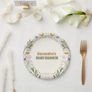 Search for rustic baby shower plates Forest
