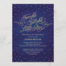 Search for enchanted baby shower invitations Blue