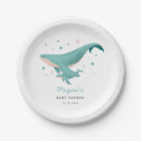 Search for whale paper plates Blue