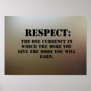 Search for respect posters Encouragement