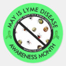 Search for lyme awareness stickers Lime