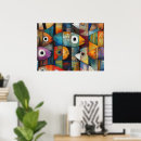 Search for abstract fish art Marine