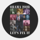 Search for vote for obama stickers Presidential satire