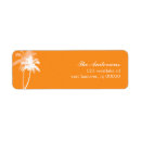 Search for tree wedding return address labels Tropical