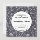 Search for blackboard wedding invitations Floral