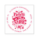 Search for believe rubber stamps Believe in the magic